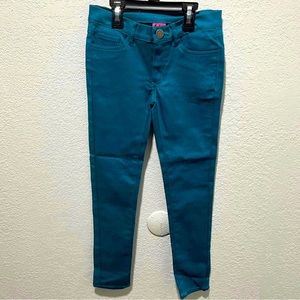 Aviva Girls Teal Leggings